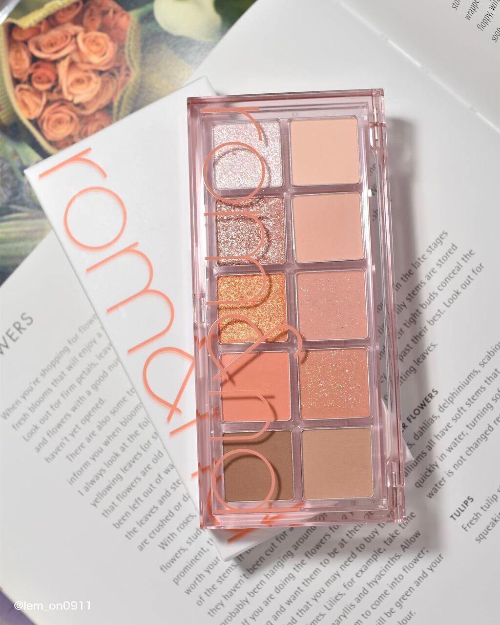 ベターザンパレット/rom&nd/アイシャドウパレットを使ったクチコミ(6枚目)