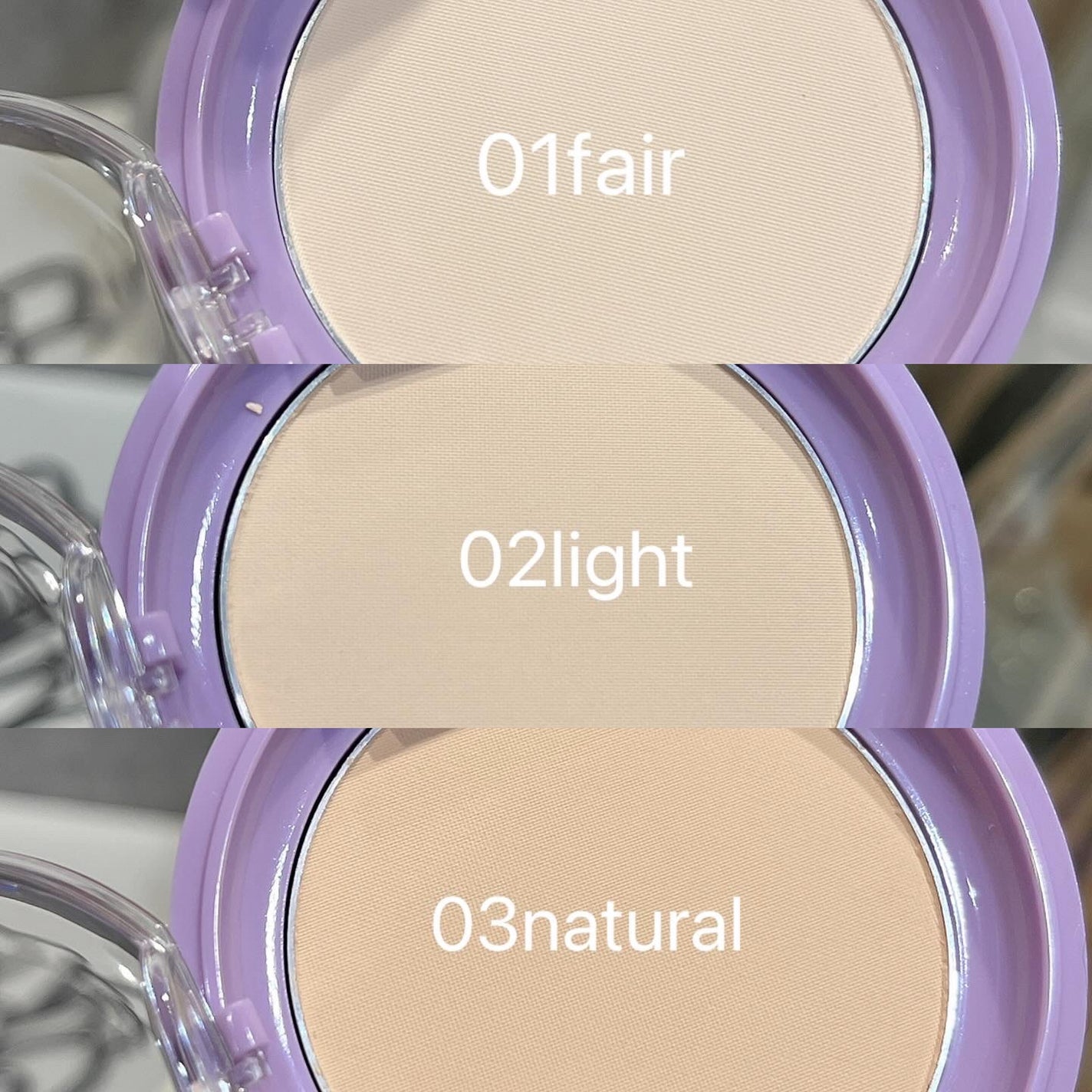 ブラーパウダーパクト/ABOUT TONE/プレストパウダーを使ったクチコミ(2枚目)