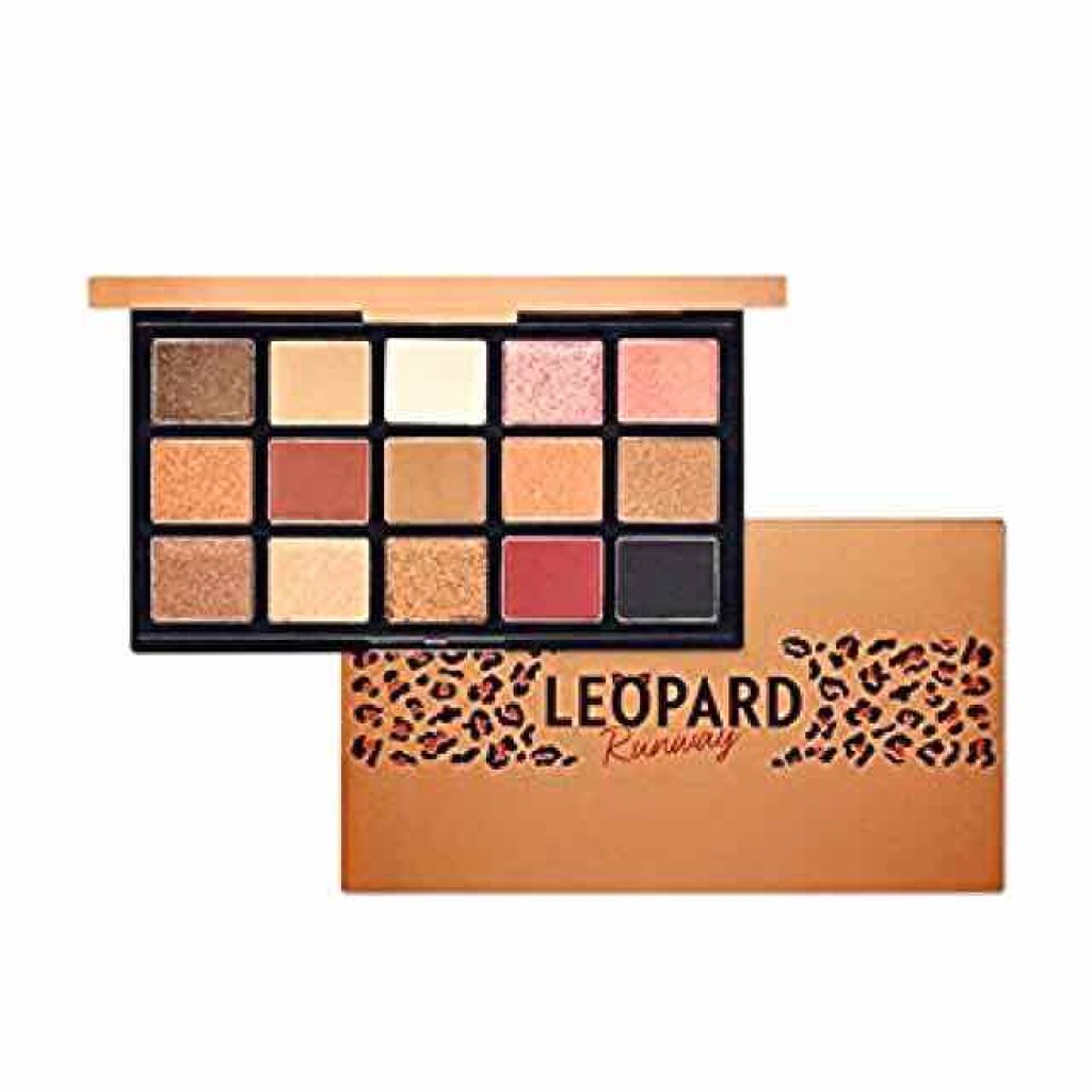 プレイカラーアイパレット レオパードランウェイ/ETUDE/アイシャドウパレットを使ったクチコミ(1枚目)