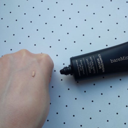 CR ナチュラル マット モイスチャライザー/bareMinerals/クリーム・エマルジョンファンデーションを使ったクチコミ(2枚目)