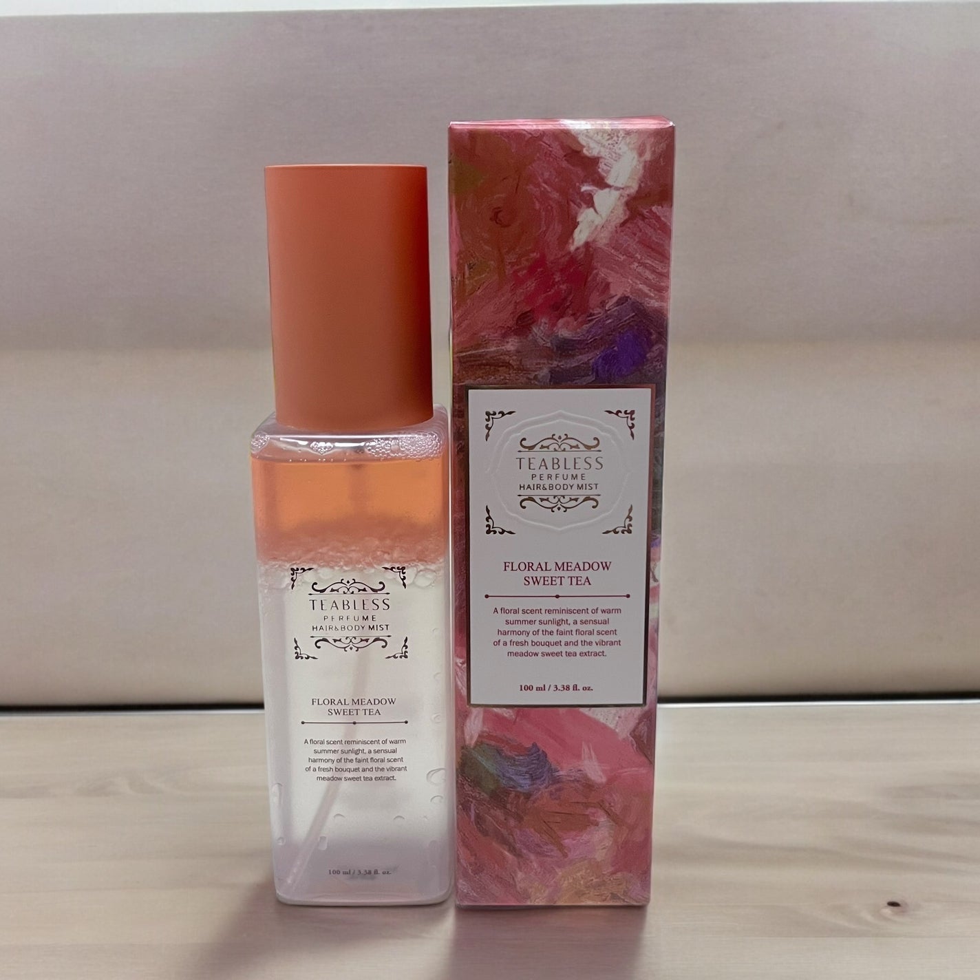 パヒュームヘア&ボディミスト フローラルメドウスウィートティー/TEABLESS/ヘアミストを使ったクチコミ(5枚目)