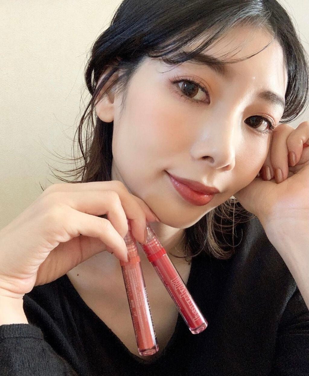 Glassy Layer Fixing Tint/lilybyred/口紅を使ったクチコミ(3枚目)