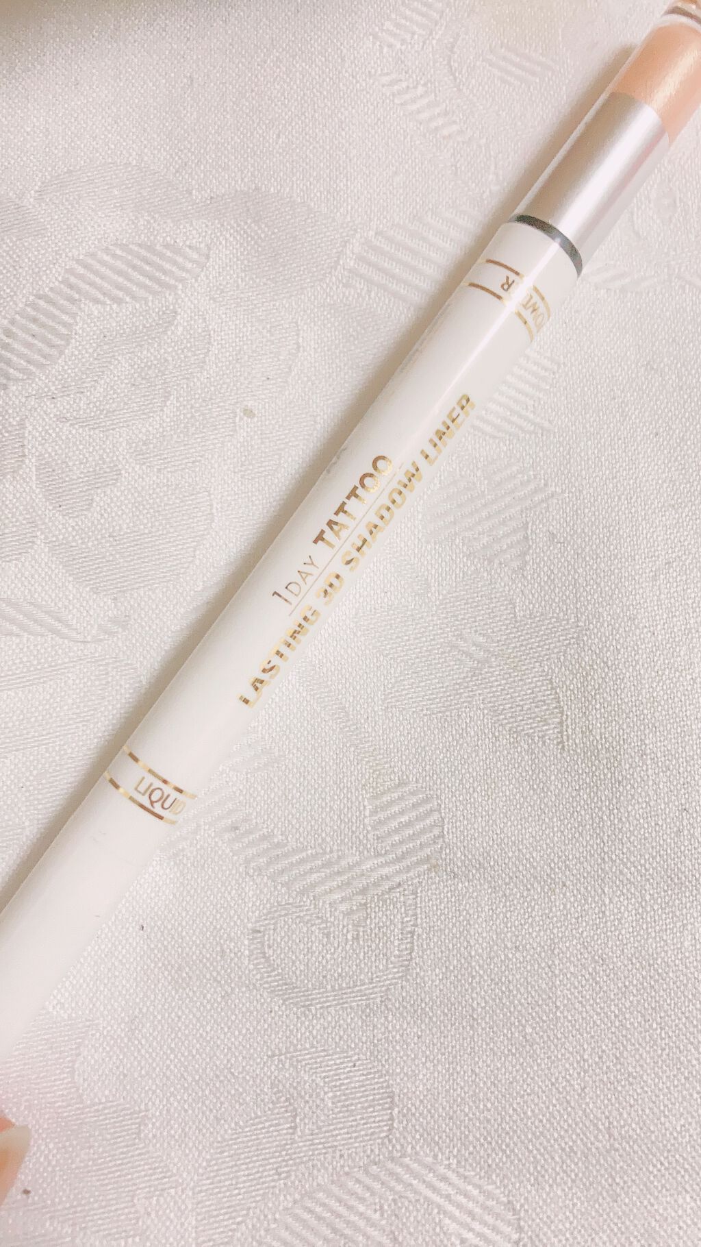 ラスティング3Dシャドウライナー/K-パレット/リキッドアイライナーを使ったクチコミ（1枚目）