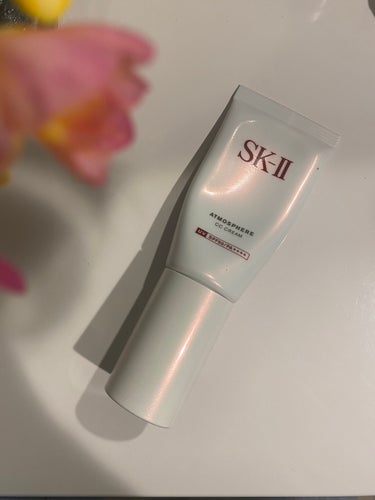 SK-II アトモスフィア CC クリームのクチコミ「♡日焼け止めも
♡伸びがとにかくいい
♡寄れにくい
♡肌がめちゃくちゃ綺麗に！
♡ベタつかない.....」（1枚目）