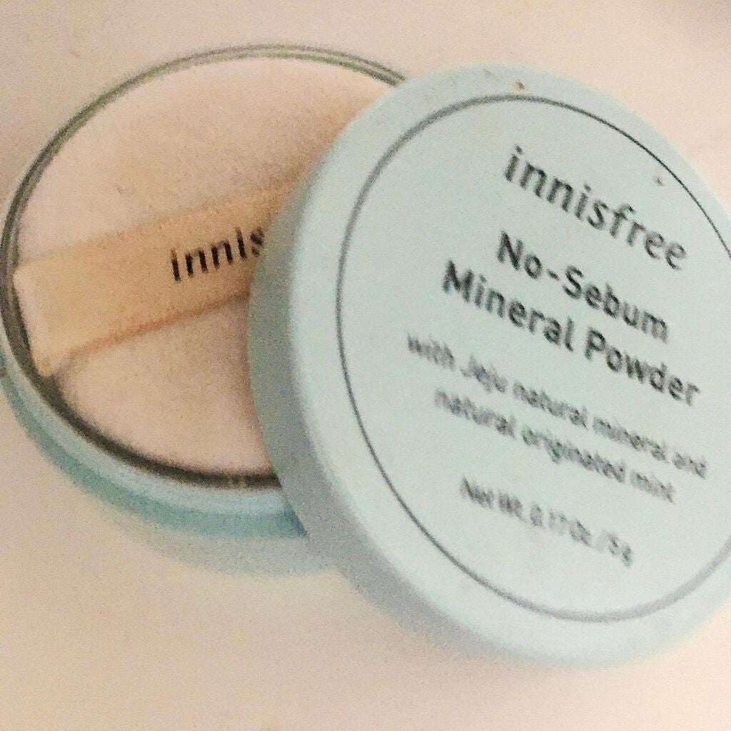 ノーセバム ミネラルパウダー/innisfree/ルースパウダーを使ったクチコミ(1枚目)