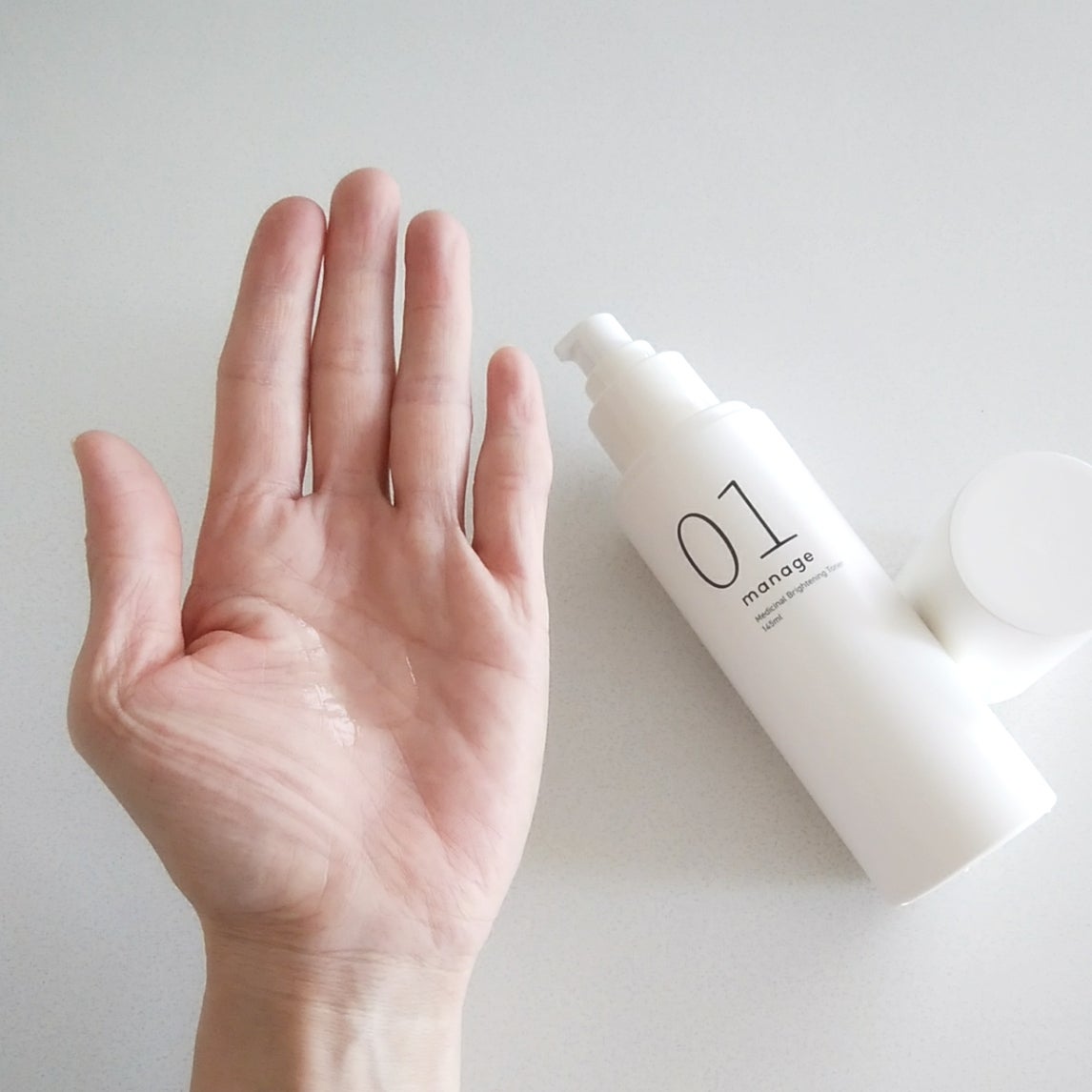 manage 01 ブライトニング トナー/manage/化粧水を使ったクチコミ(2枚目)