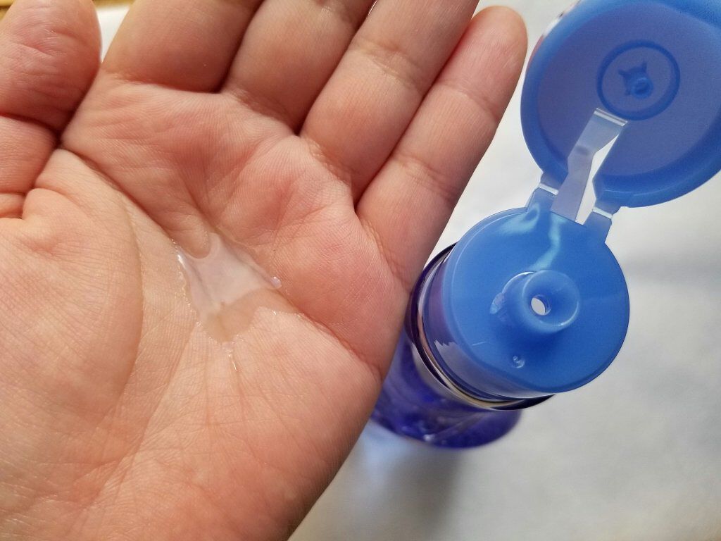 洗顔専科　パーフェクトクリアクレンズ/SENKA（専科）/クレンジングジェルを使ったクチコミ（3枚目）