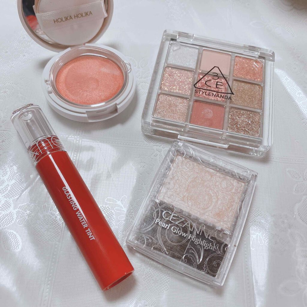 PEARLY DOUGH BLUSHER/HOLIKA HOLIKA/ジェル・クリームチークを使ったクチコミ（1枚目）