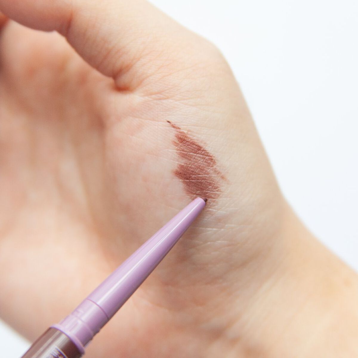  クリーミーアイペンシルEX 03カシスブラウン/サナ ニューボーン/ペンシルアイライナーを使ったクチコミ（3枚目）