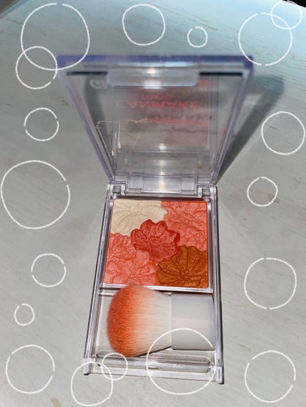 グロウフルールチークス/キャンメイク/パウダーチークを使ったクチコミ(1枚目)