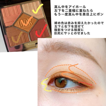 【旧】サンク クルール クチュール/Dior/アイシャドウパレットを使ったクチコミ(5枚目)