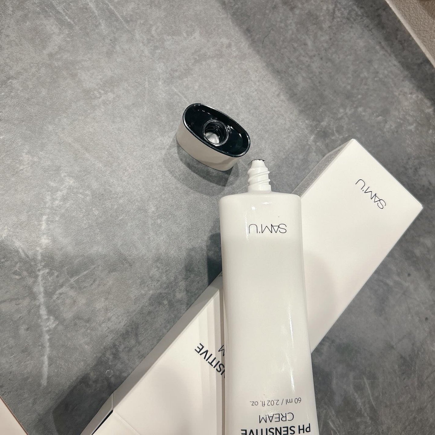 サミュ PHセンシティブクリーム/SAM'U/フェイスクリームを使ったクチコミ(2枚目)