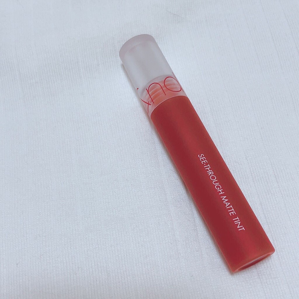 シースルーマットティント/rom&nd/リップティントを使ったクチコミ(1枚目)