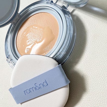 ベアウォータークッション/rom&nd/クッションファンデーションを使ったクチコミ(2枚目)