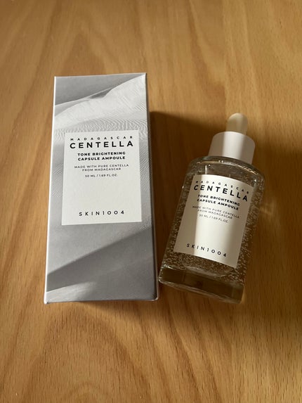 トーンブライトニング カプセルアンプル/SKIN1004/美容液を使ったクチコミ(4枚目)