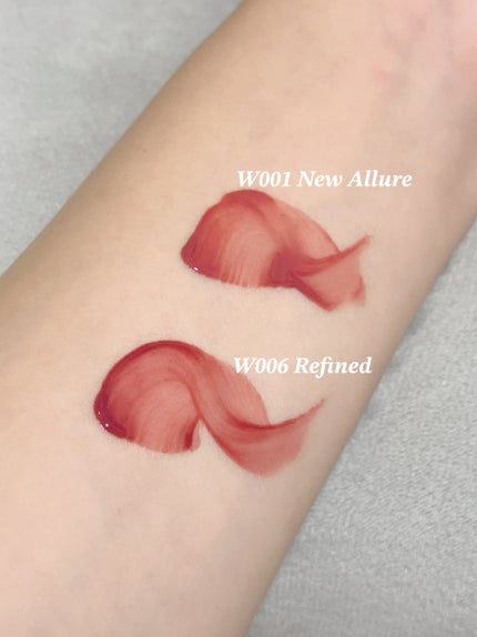 ムードインハンサーウォーターリキッドグロウ/hince/口紅を使ったクチコミ(4枚目)