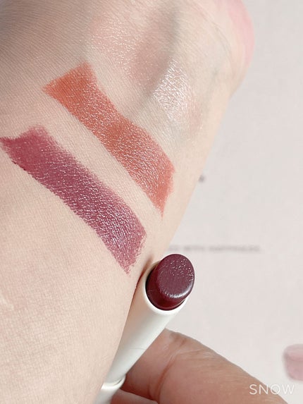 セラムオイルリップスティック /ミティア オーガニック/口紅を使ったクチコミ(4枚目)