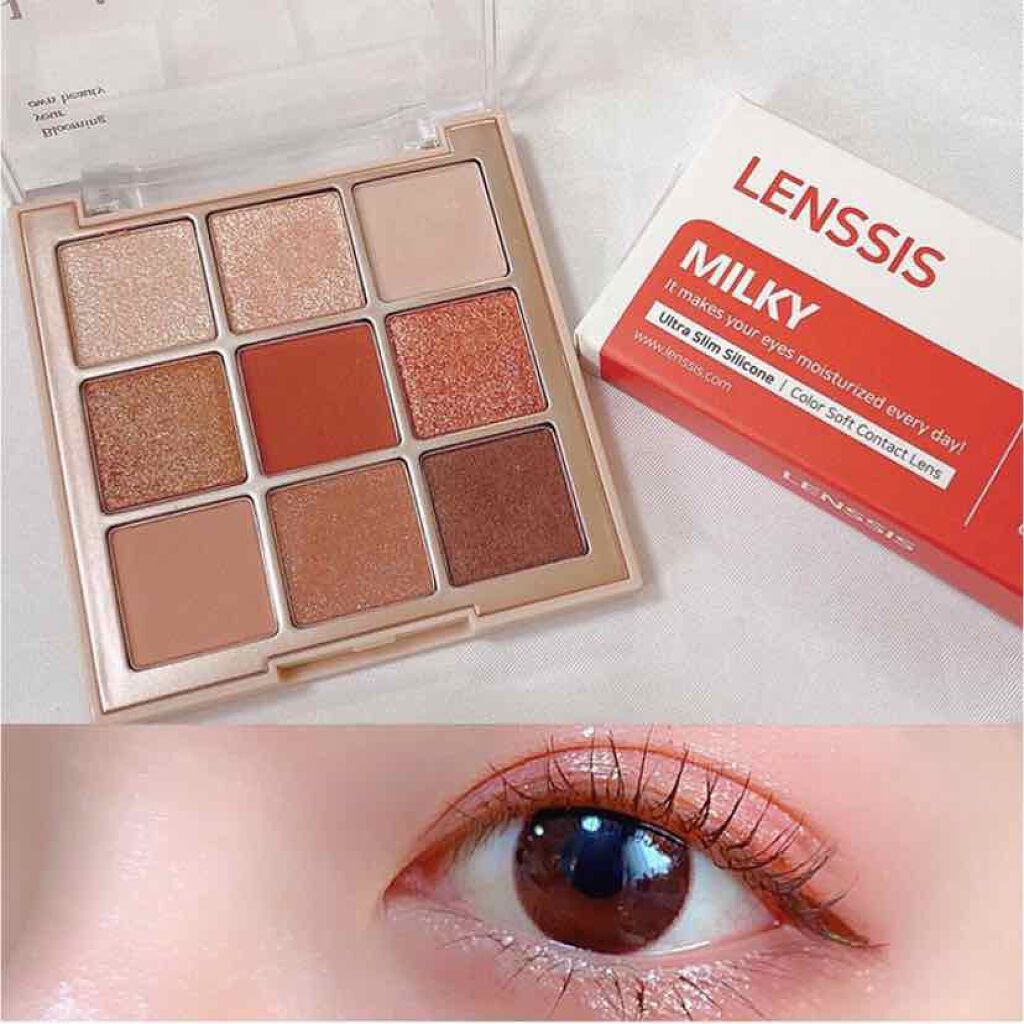 ミルキーシリーズ ミルキーチョコ/LENSSIS/カラーコンタクトレンズを使ったクチコミ（1枚目）