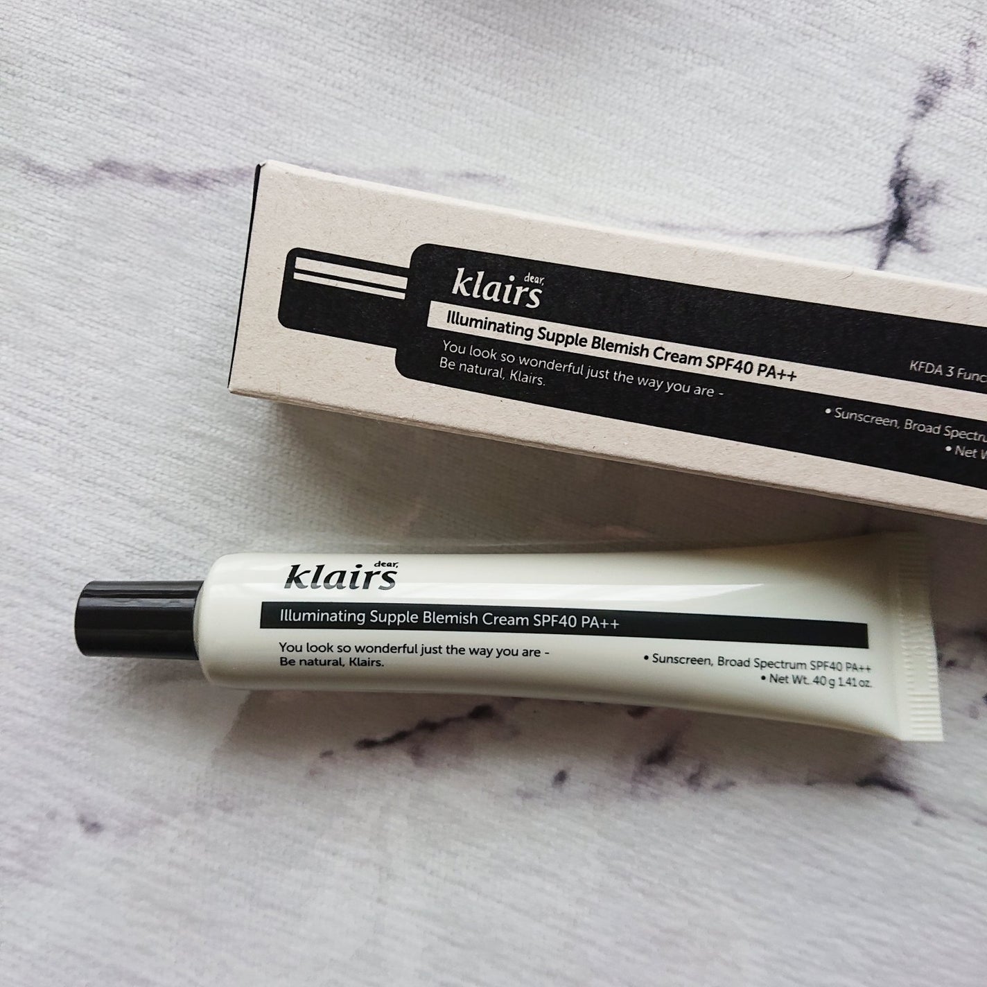 イルミネーティングサプルブレミッシュクリーム(40ml)/Klairs/化粧下地を使ったクチコミ(1枚目)