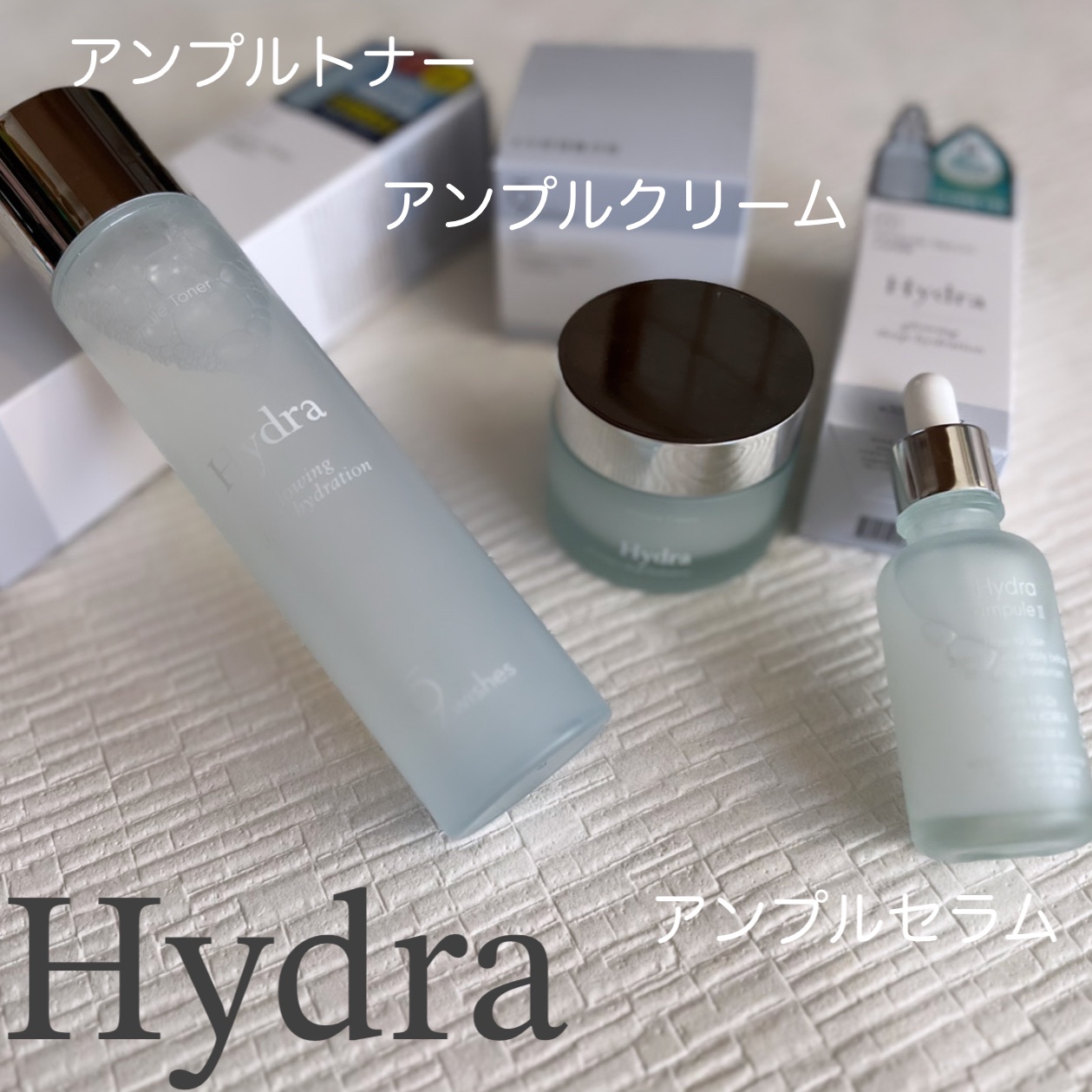 ハイドラアンプルトナー/9Wishes/化粧水を使ったクチコミ（1枚目）