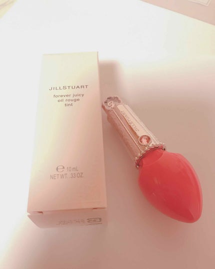 フォーエヴァージューシー オイルルージュ シアー/JILL STUART/口紅を使ったクチコミ(1枚目)