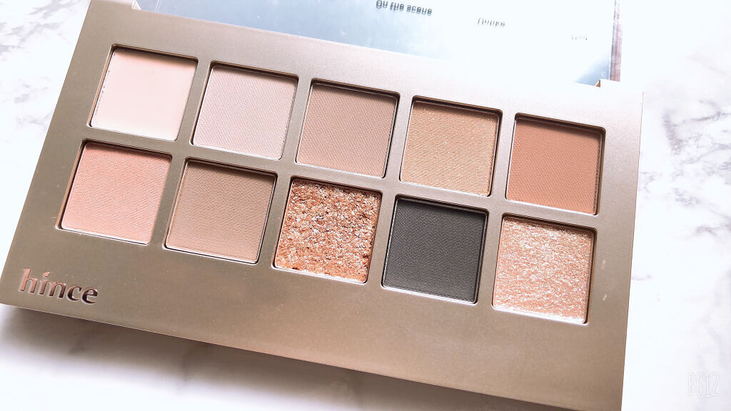 ニューデップスアイシャドウパレット 04 ザ・ナラティブ/hince/アイシャドウパレットを使ったクチコミ（2枚目）
