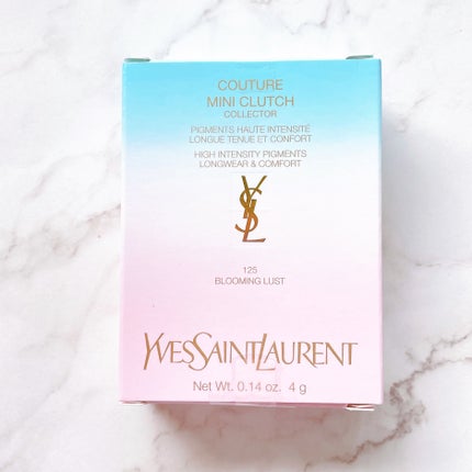 クチュール ミニ クラッチ/YVES SAINT LAURENT BEAUTE/アイシャドウパレットを使ったクチコミ(3枚目)