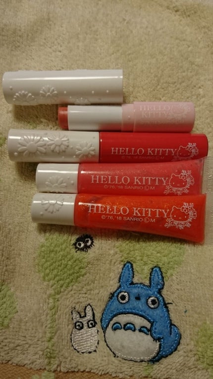 Blooming Kitty リップスティック/DAISO/口紅を使ったクチコミ(1枚目)