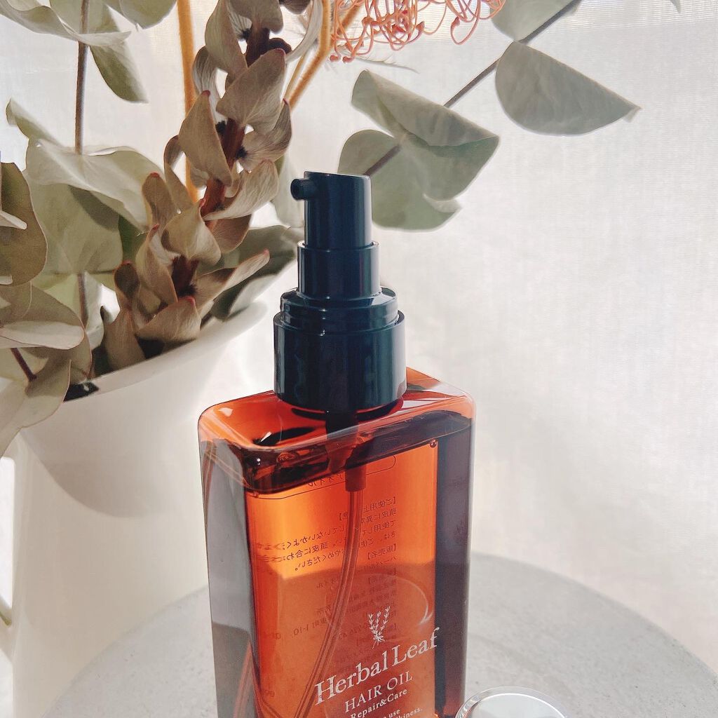 オーガニックヘアオイル フレッシュティーの香り/ハーバルリーフ/ヘアオイルを使ったクチコミ(3枚目)