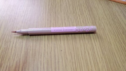 描くふたえアイライナー/CEZANNE/リキッドアイライナーを使ったクチコミ(3枚目)