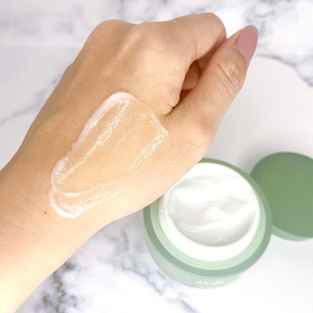 ピュアアルテミシア カーミングウォータークリーム/HANYUL(ハンユル)/フェイスクリームを使ったクチコミ(5枚目)