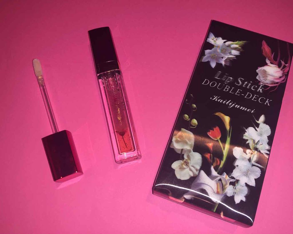 フラワーリップグロス/Kailijumei/リップグロスを使ったクチコミ(1枚目)
