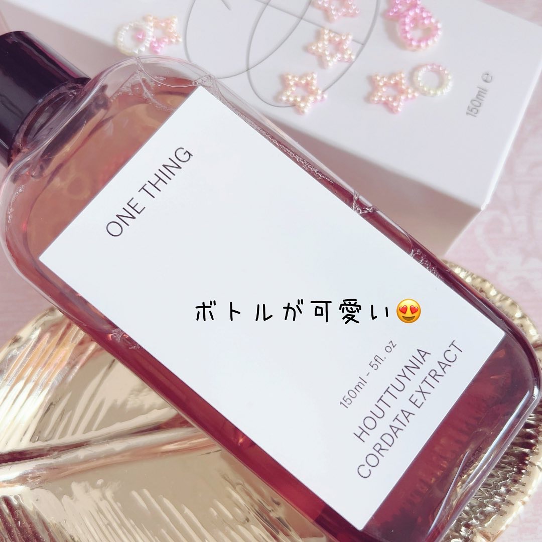 ドクダミ化粧水 150ml/ONE THING/化粧水を使ったクチコミ（2枚目）