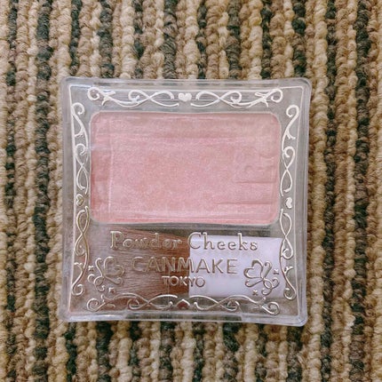 【旧品】パウダーチークス/キャンメイク/パウダーチークを使ったクチコミ(1枚目)