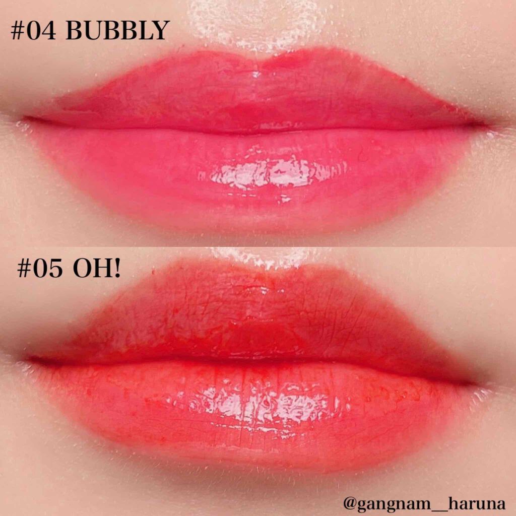 ホリカホリカ ハートクラッシュグローティントエアー/HOLIKA HOLIKA/リップティントを使ったクチコミ(4枚目)