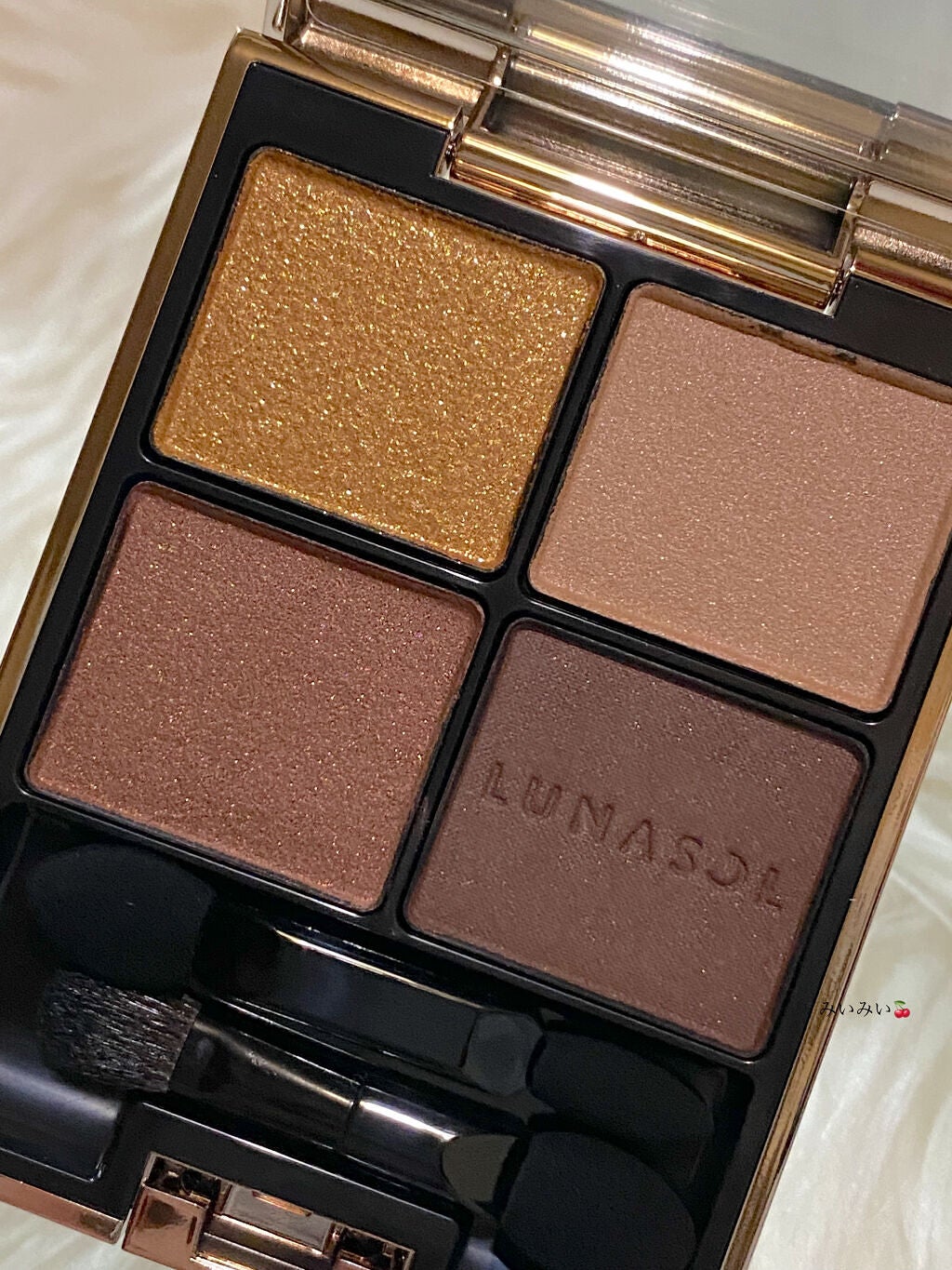 アイカラーレーション/LUNASOL/アイシャドウパレットを使ったクチコミ(2枚目)