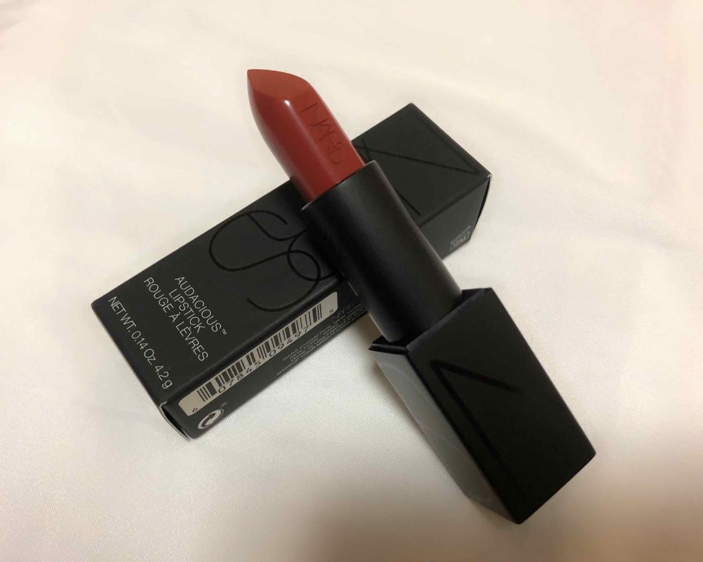 オーデイシャスリップスティック/NARS/口紅を使ったクチコミ（2枚目）