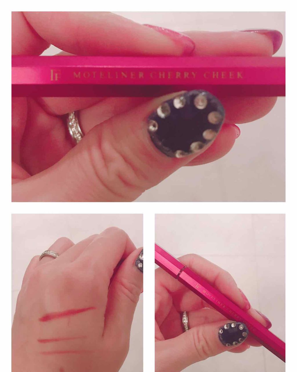 モテライナー リキッド/UZU BY FLOWFUSHI/リキッドアイライナーを使ったクチコミ（1枚目）