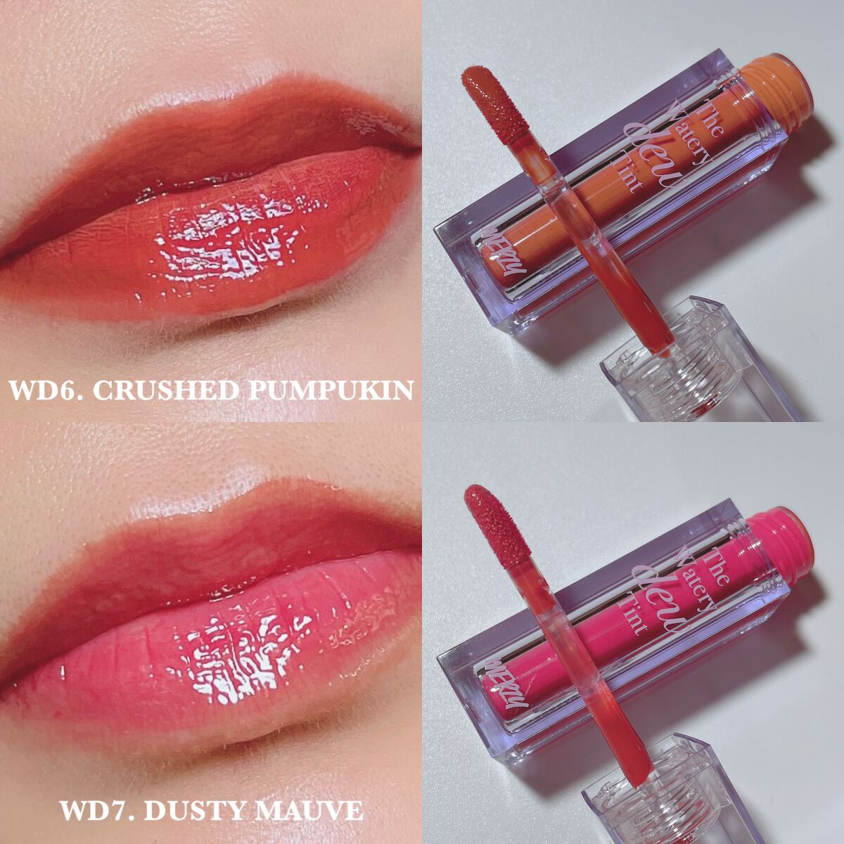 ザ ウォータリーデューティント/MERZY/リップティントを使ったクチコミ（2枚目）