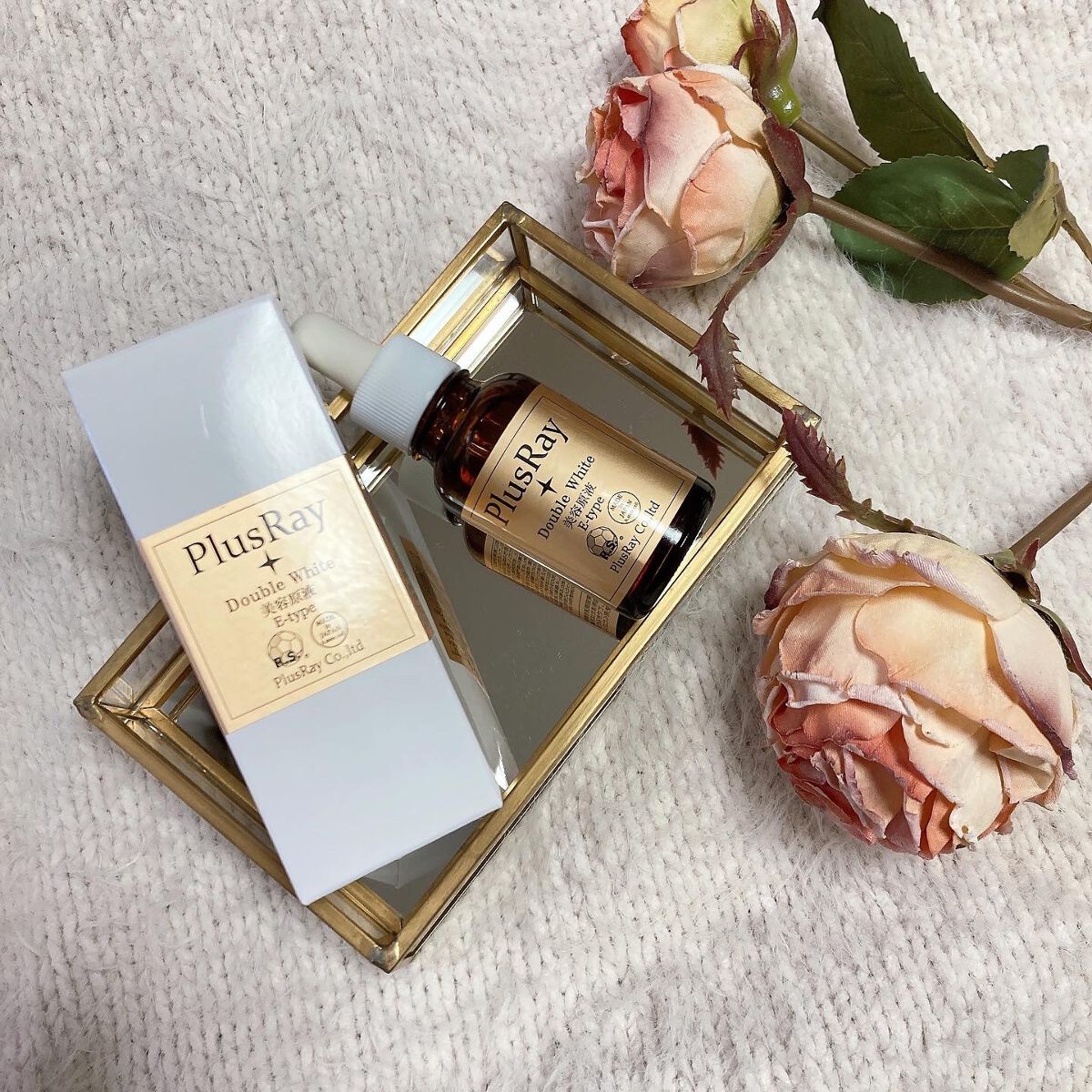 エクストラダブルホワイト美容原液Eタイプ/PlusRay/ブースター・導入液を使ったクチコミ(1枚目)