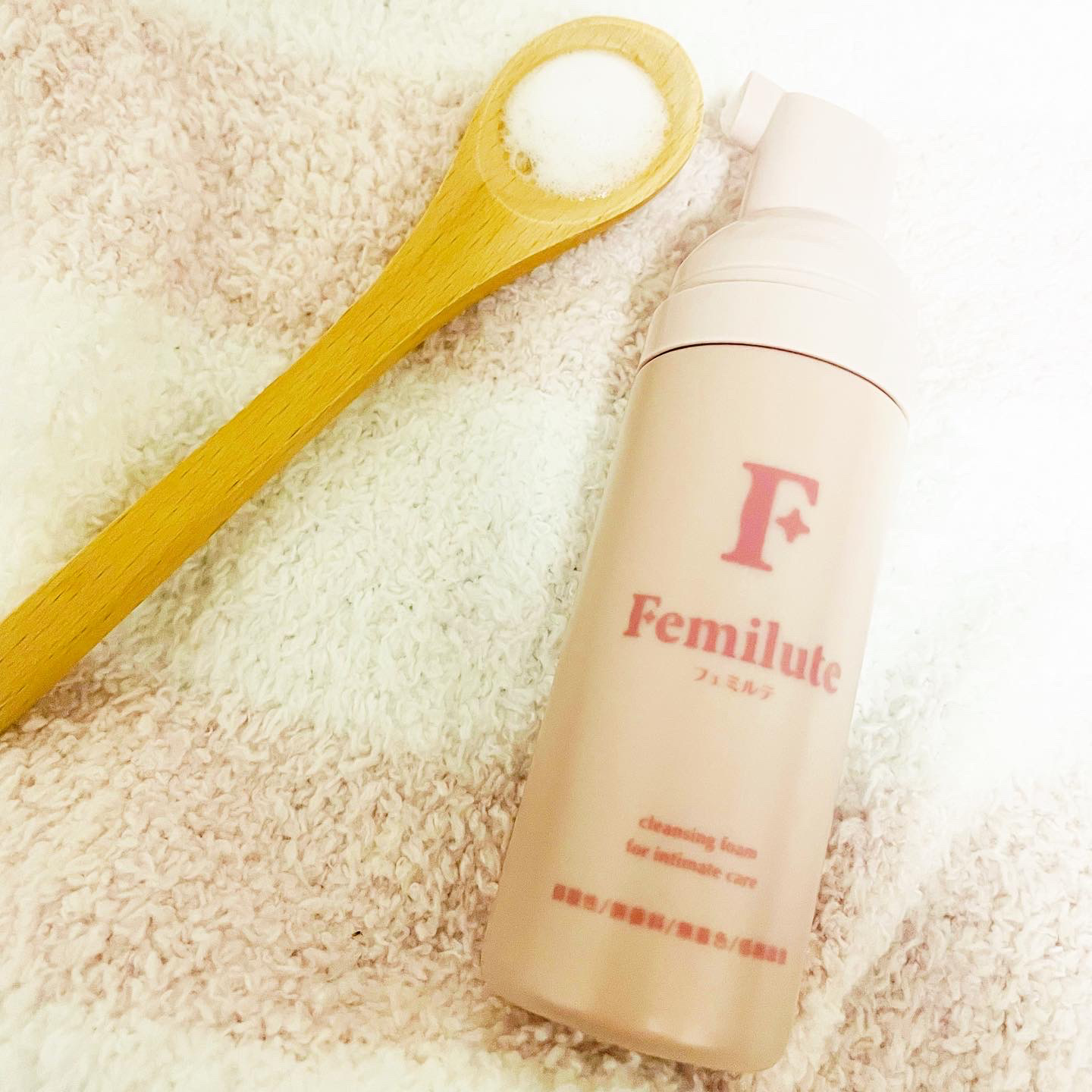 デリケートふきとりフォーム/Femilute/デリケートゾーンケアを使ったクチコミ（2枚目）