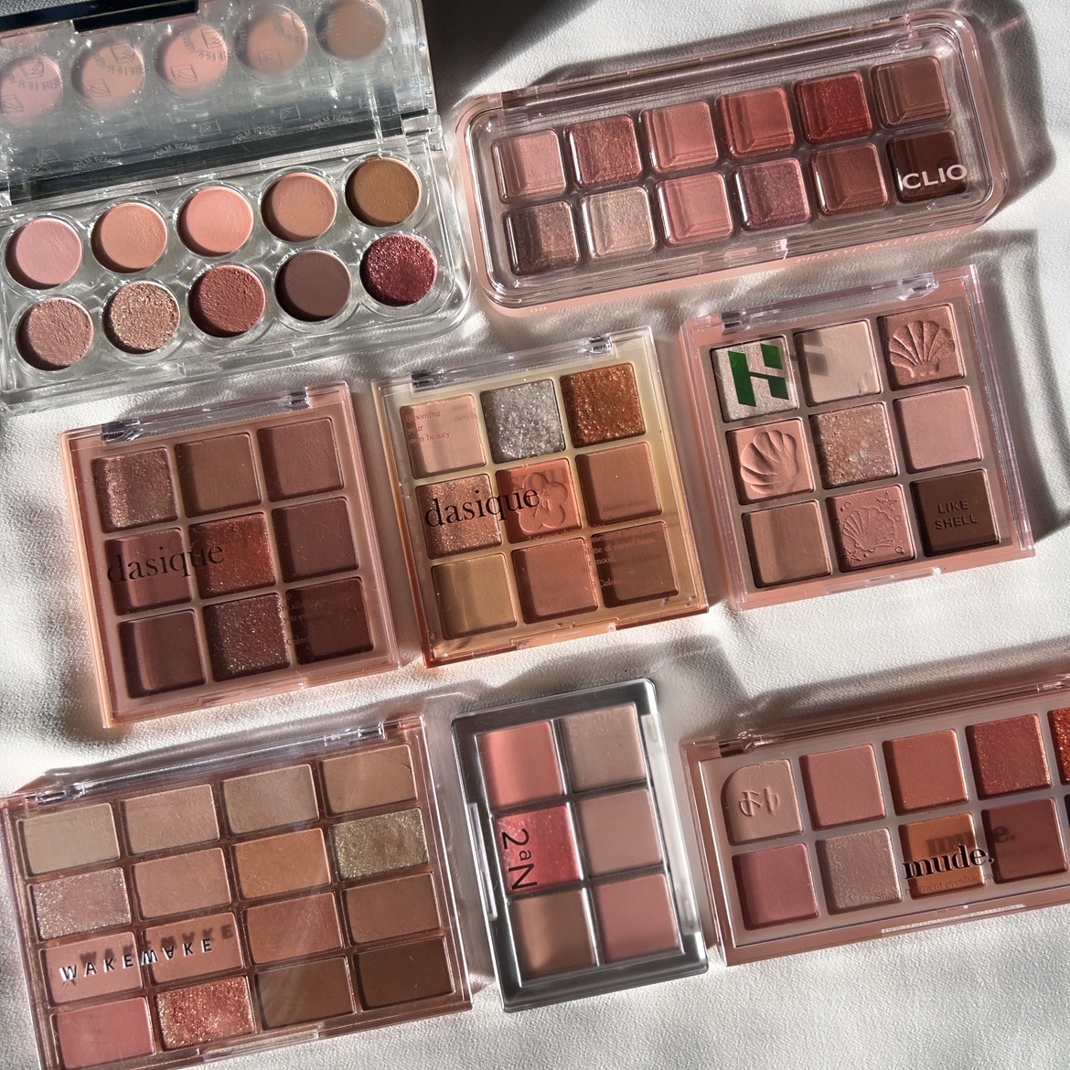 シャドウパレット/dasique/アイシャドウパレットを使ったクチコミ（2枚目）