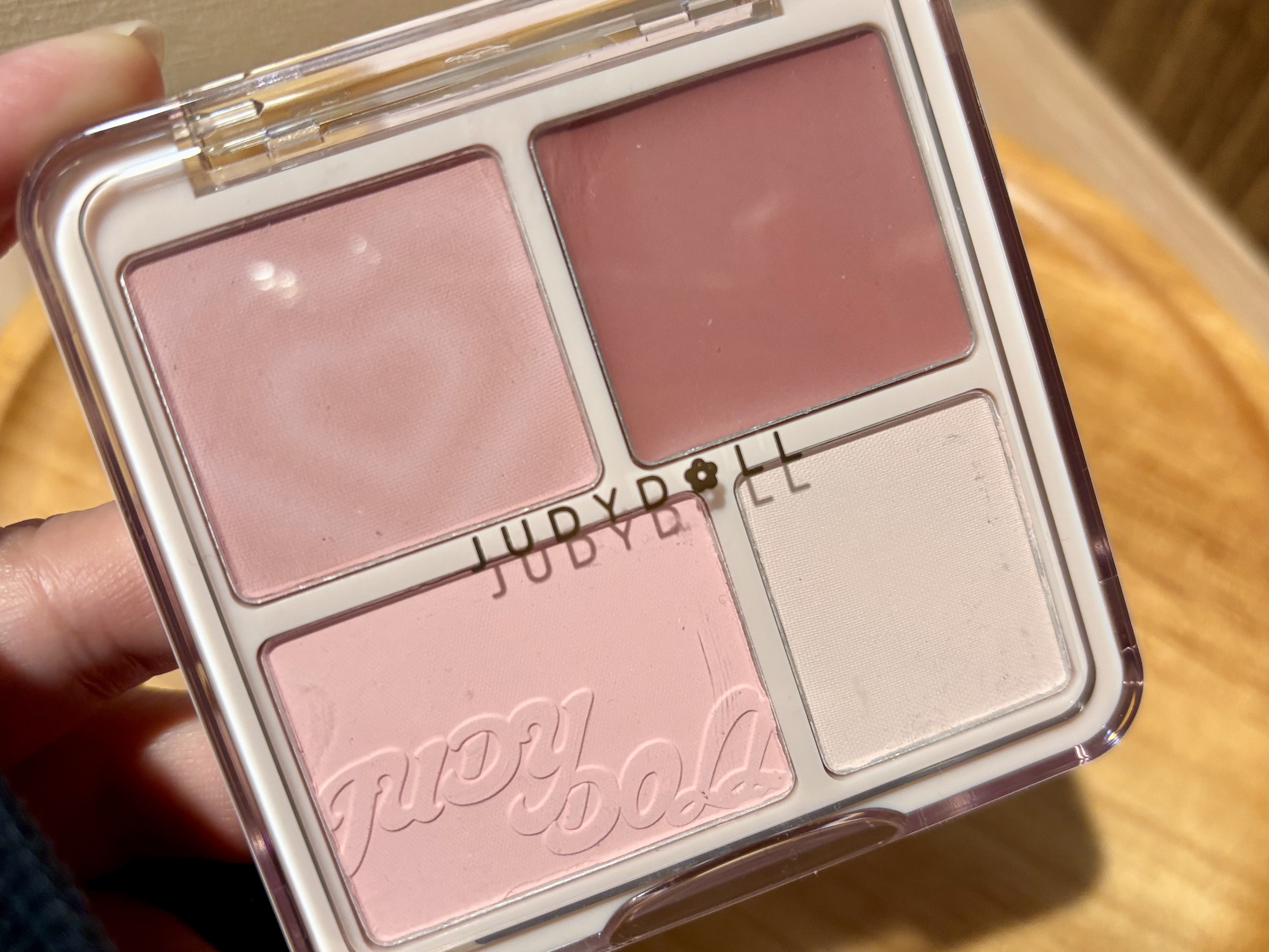 わがままチークハイライター/JUDYDOLL/パウダーチークを使ったクチコミ（2枚目）