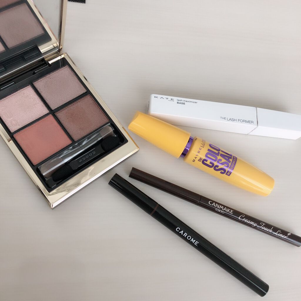 ウォータープルーフ リキッドアイライナー/CAROME./リキッドアイライナーを使ったクチコミ（3枚目）