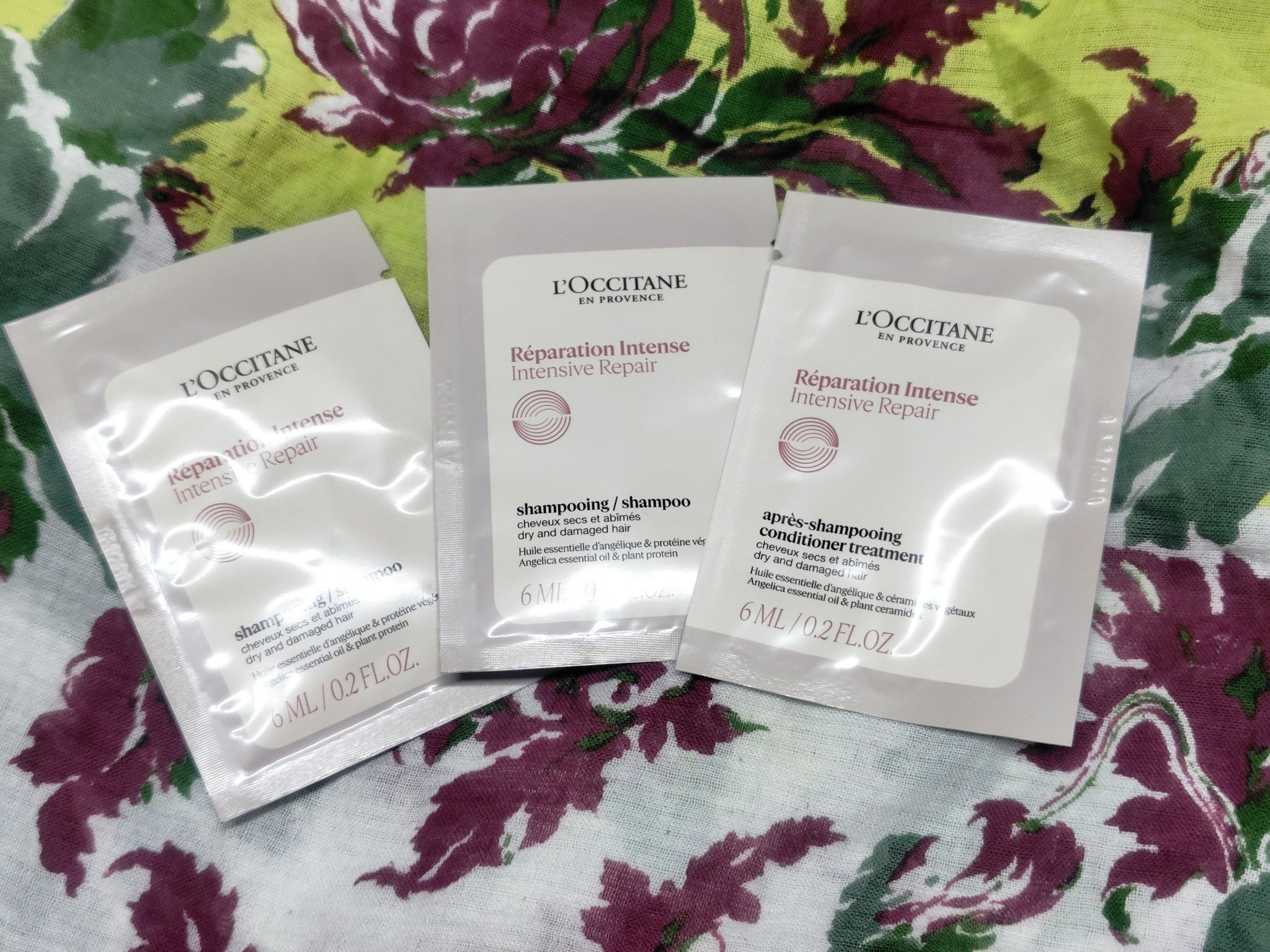 インテンシヴリペア シャンプー/コンディショナー/L'OCCITANE/市販シャンプーを使ったクチコミ（1枚目）