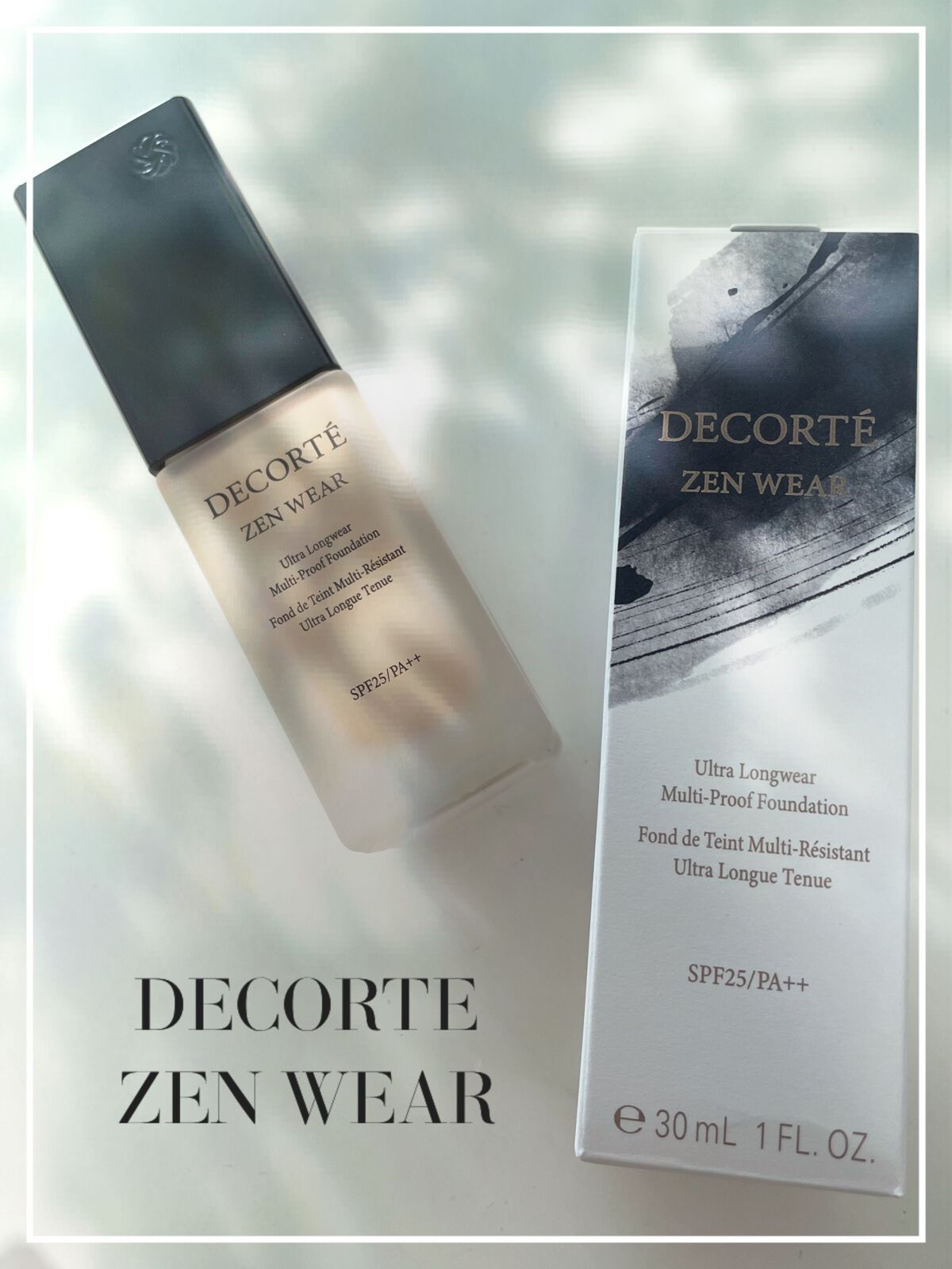 ゼン ウェア フルイド/DECORTÉ/リキッドファンデーションを使ったクチコミ(1枚目)