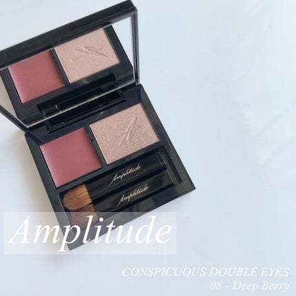 コンスピキュアス ダブルアイズ/Amplitude/アイシャドウパレットを使ったクチコミ(1枚目)