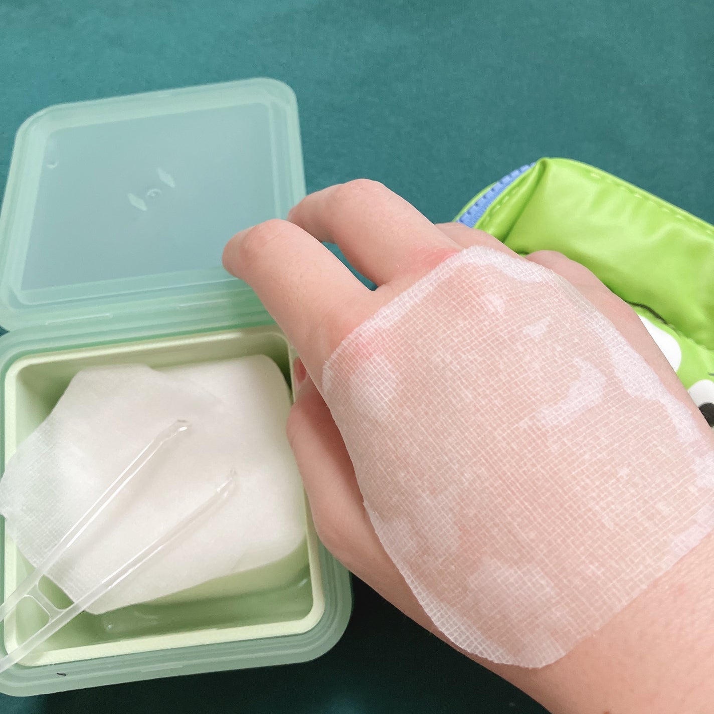 ティーツリー トラブルパッド/MEDIHEAL/トナーパッドを使ったクチコミ(2枚目)