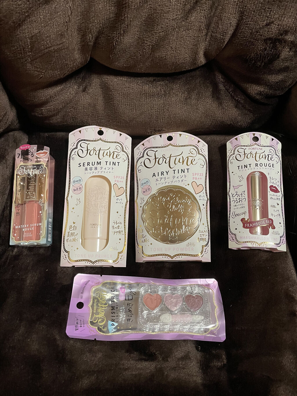 プリズムトリック/フォーチュン/アイシャドウパレットを使ったクチコミ（2枚目）