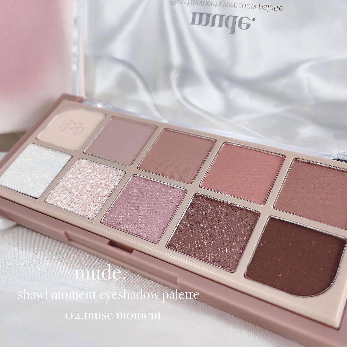 MDショールモーメント アイシャドウパレット/mude/アイシャドウパレットを使ったクチコミ(6枚目)